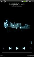 mMusic Skin Neon Azure Big постер