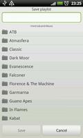 mMusic Playlist captura de pantalla 2