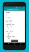 برنامه‌نما RS Aggarwal Maths Class 8 Solution عکس از صفحه
