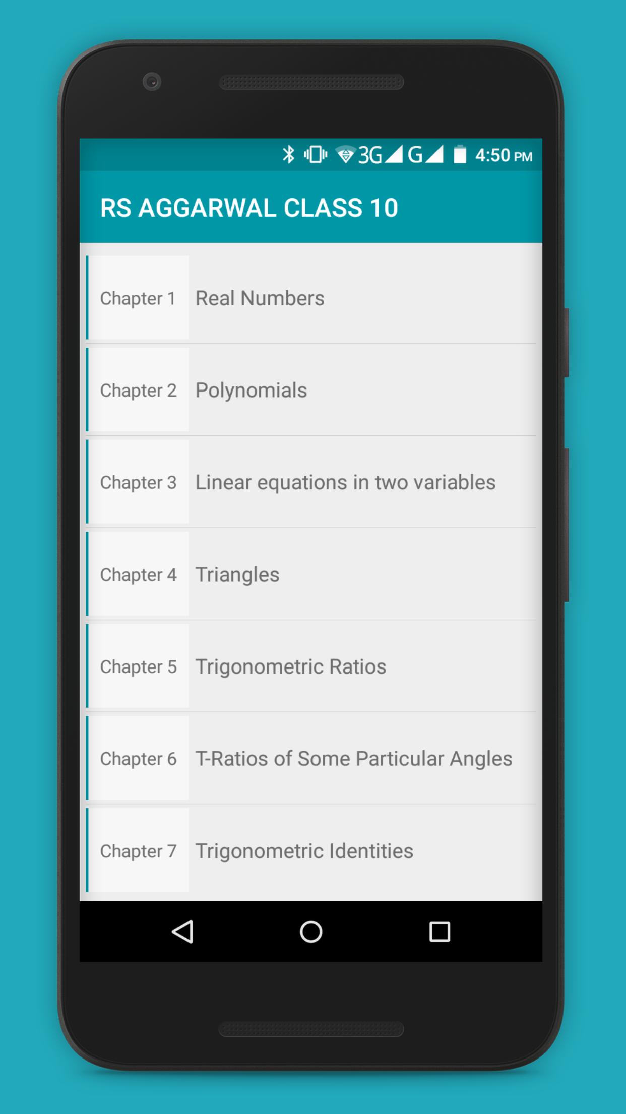 RS Aggarwal Maths Class10 Solution for Android - APK Download - 