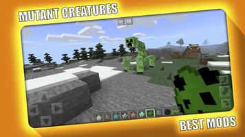 پوستر Mutant Creatures Mod for Minec