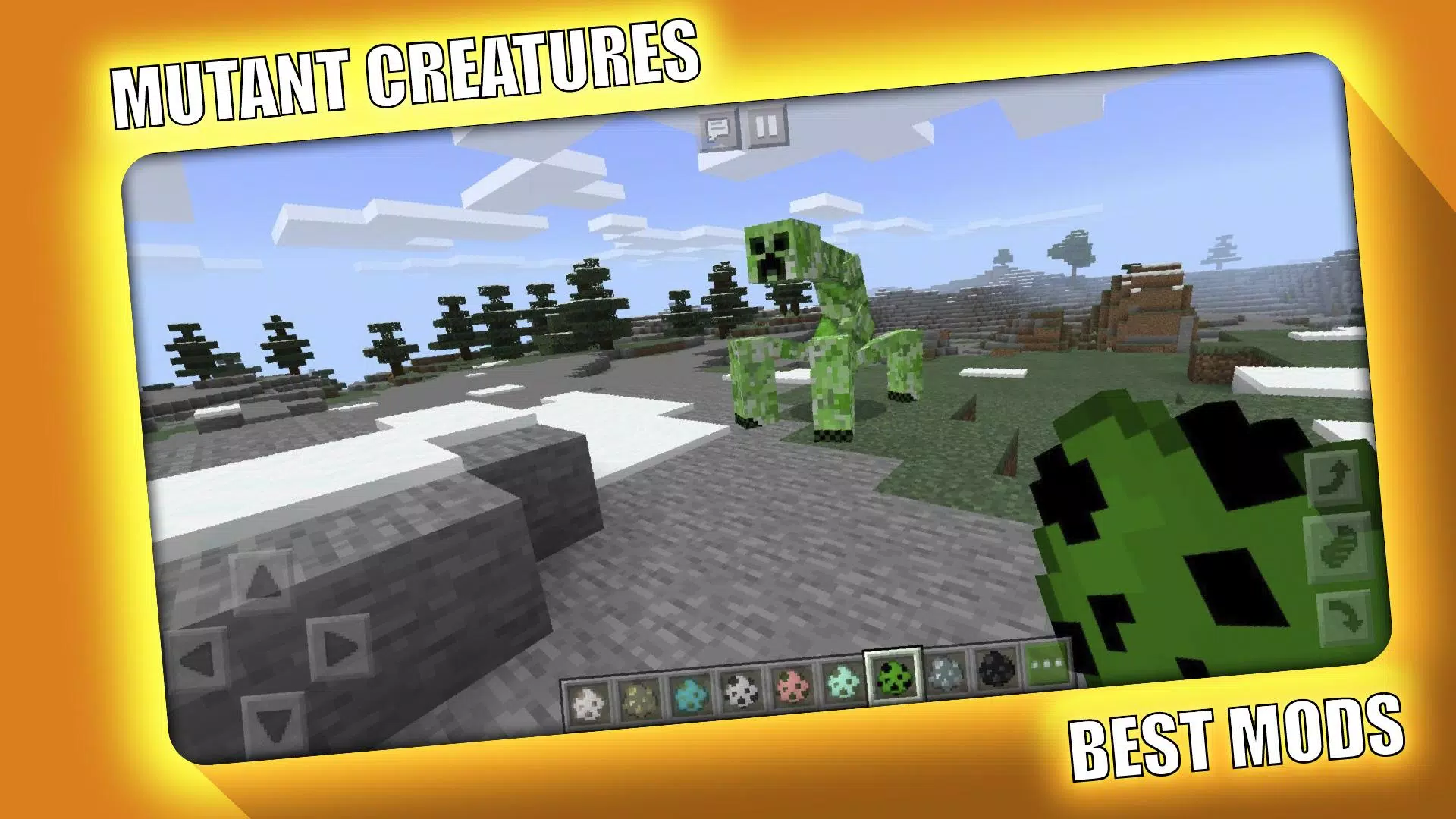 Android向けのmutant Creatures Mod For Minecraft Pe Mcpe Apkをダウンロードしましょう
