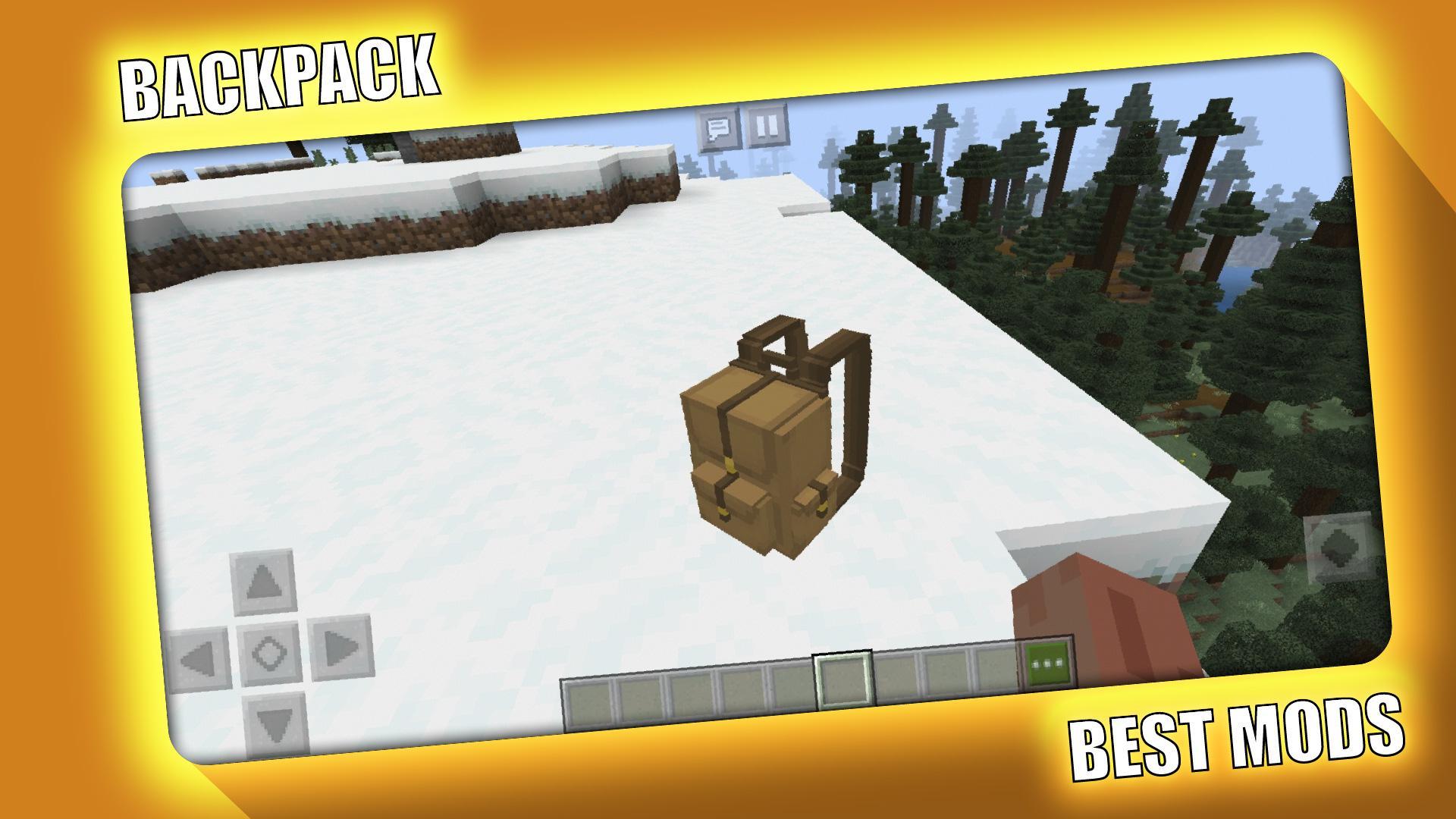 Backpack Mod For Minecraft Pe Mcpe For Android Apk Download