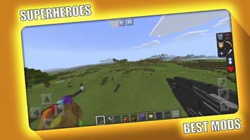 Superheroes Mod for Minecraft  اسکرین شاٹ 3