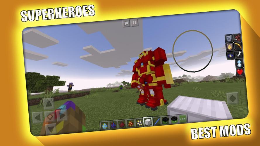 Avengers Superheroes Mod For Minecraft Pe Mcpe For Android Apk Download