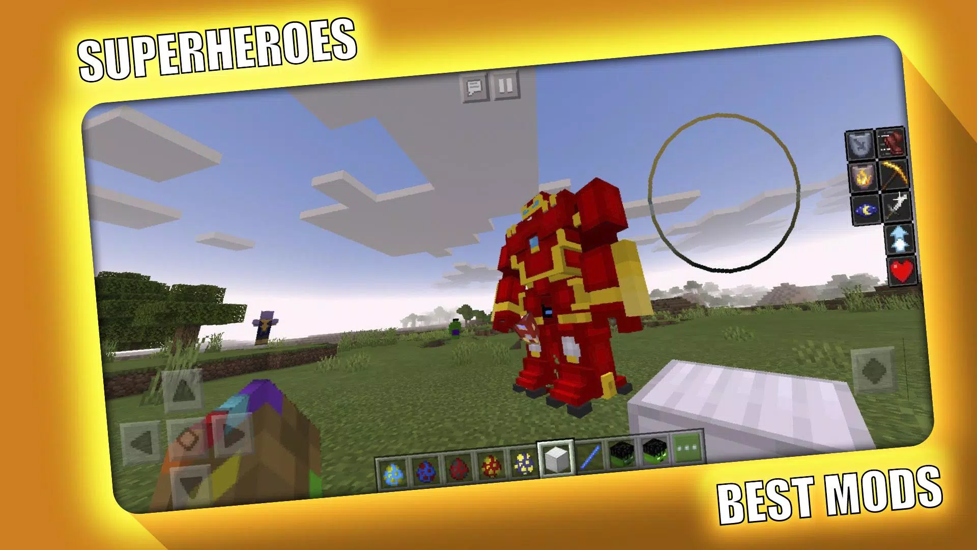 Superheroes Mod for Minecraft APK per Android Download