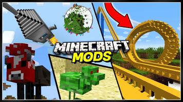 Addons Minecraft Mods الملصق