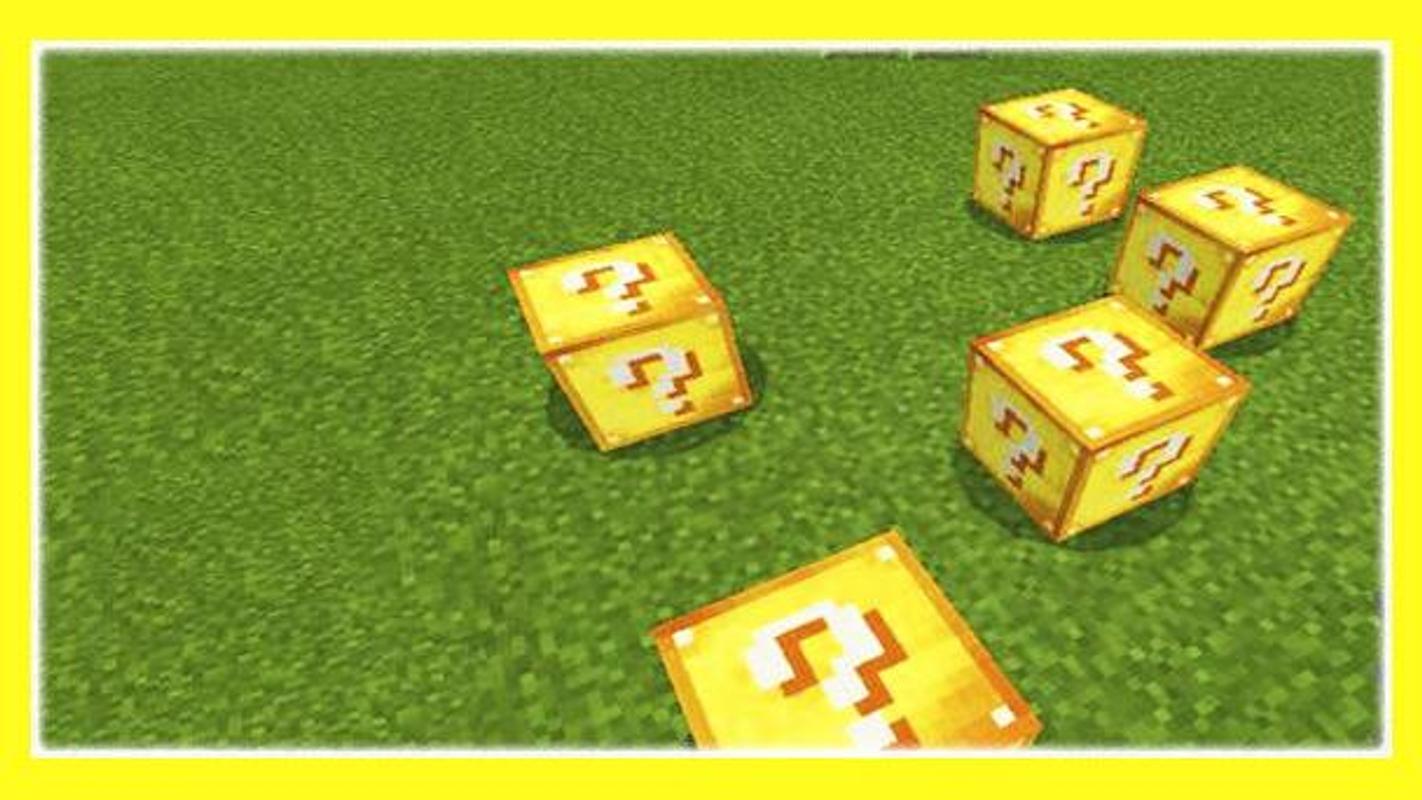 Lucky Block mod for Minecraft for Android - APK Download