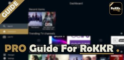 RoKKr TV App Guide New | 2021/22 Affiche