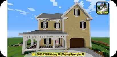 Houses for Minecraft | 2021 постер
