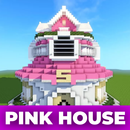 Pink houses for minecraft APK