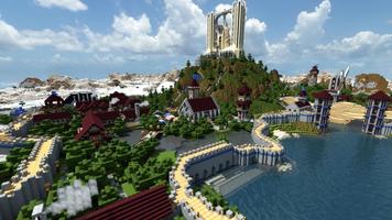 Big cities para minecraft Cartaz