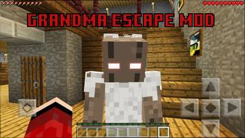 Grandma Escape for minecraft ảnh chụp màn hình 1