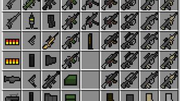 Gun mod for minecraft โปสเตอร์