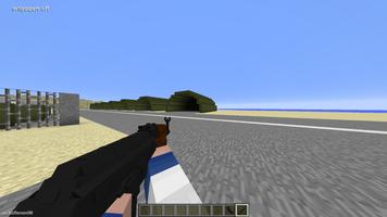 Gun mod for minecraft ภาพหน้าจอ 1