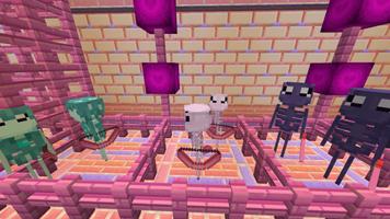 Kawaii World mod for minecraft ポスター