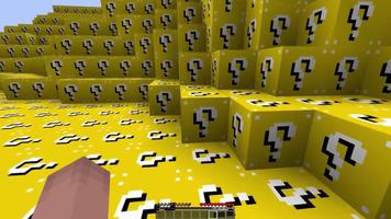 Mod Lucky Block para minecraft Cartaz