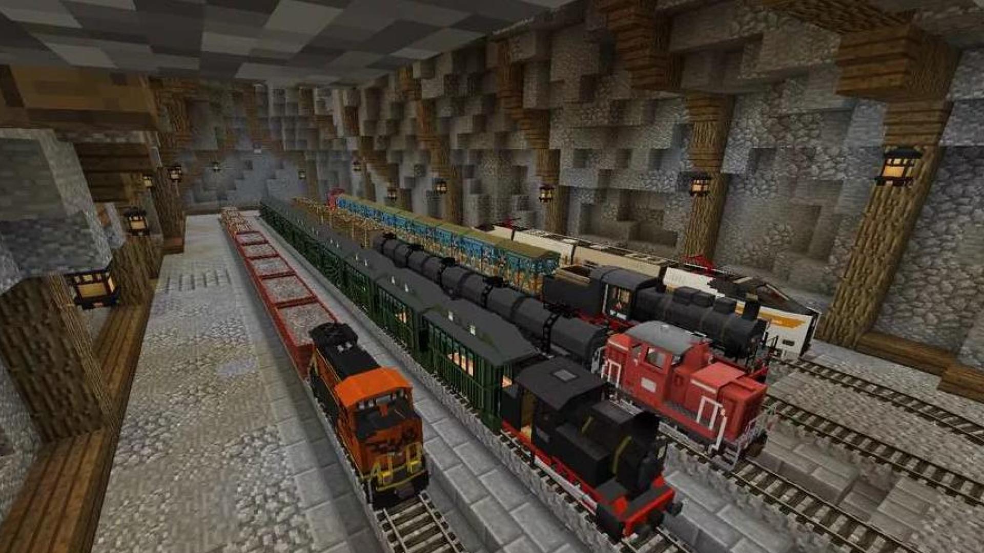 Trains mod 1.12 2