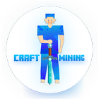 Craft Mining- Multiplayer Mine Test type game free icône