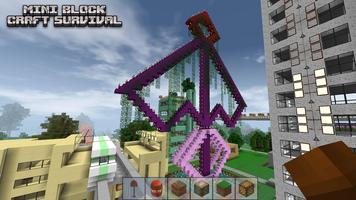 Mini Block Craft Survival ภาพหน้าจอ 2