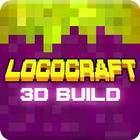 3D Loco Craft Pocket Edition in Cube icône
