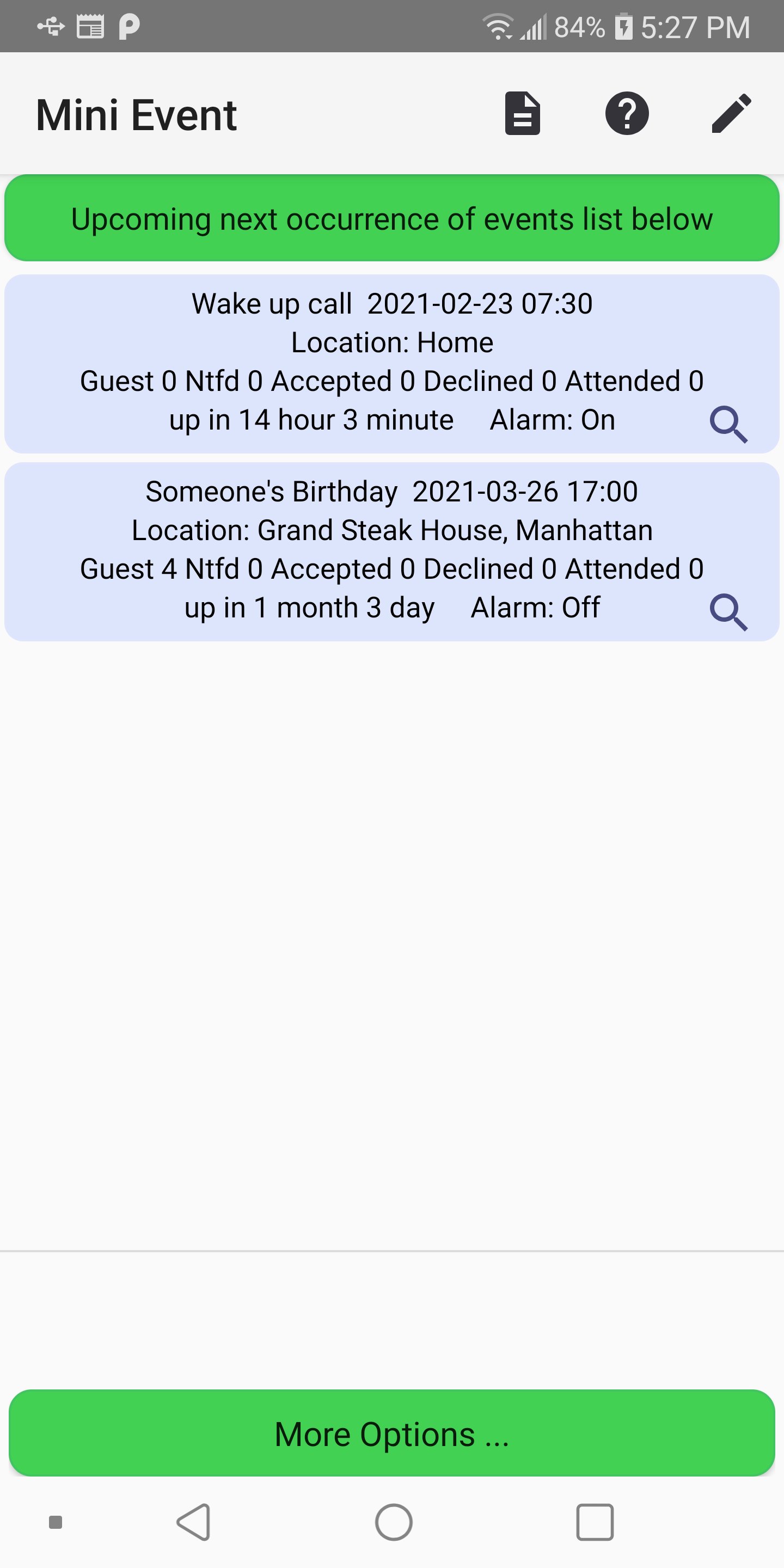 Mini Event Alert Notify Track APK for Android Download