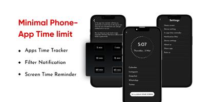 Minimal Phone- App Time limit bài đăng