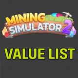 Mining Simulator 2 Value list ícone
