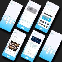 Mini klwp الملصق