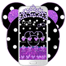 Micky Purple Bow Theme APK