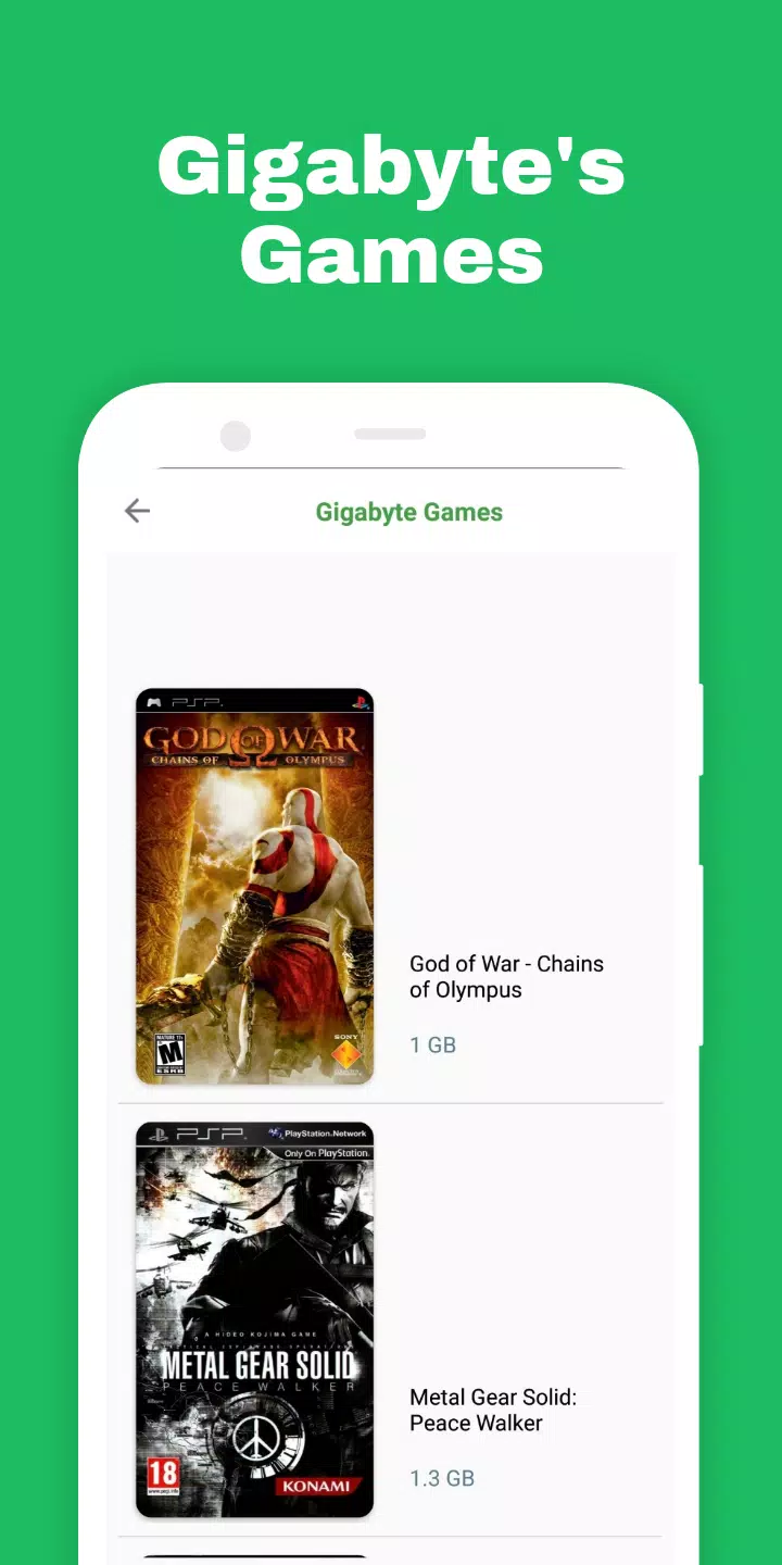 PSP Games Downloader APK do pobrania na Androida