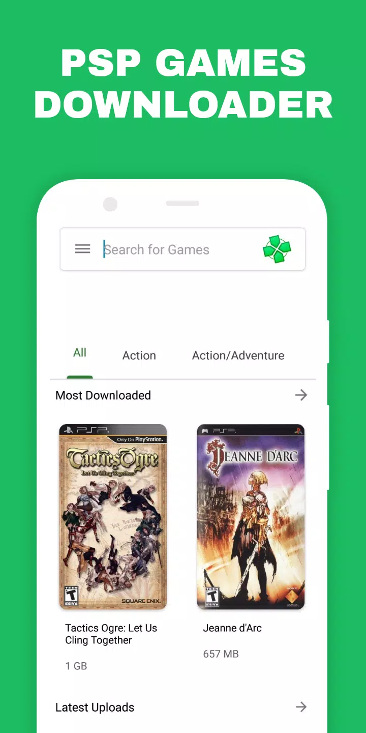 PSP Games Downloader APK for Android Download