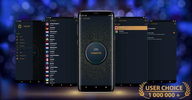 LUX VPN Unlimited Schnelles Plakat