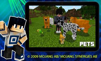 Domestic Pets Mods for MCPE تصوير الشاشة 1