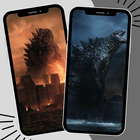 Fond d'écran de Godzilla icône