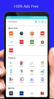 Travelkart-all in one travel app (no ads) Affiche