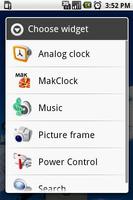 MakClock Widget Affiche