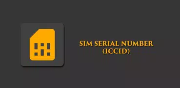 SIM Serial Number - ICCID