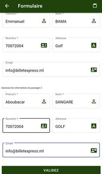 Billet Express Mali screenshot 4