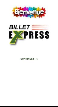 Billet Express Mali الملصق
