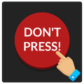 Red button: do not disturb