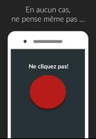Red button: do not disturb Affiche