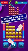 Magnetic blocks, logic puzzles Plakat