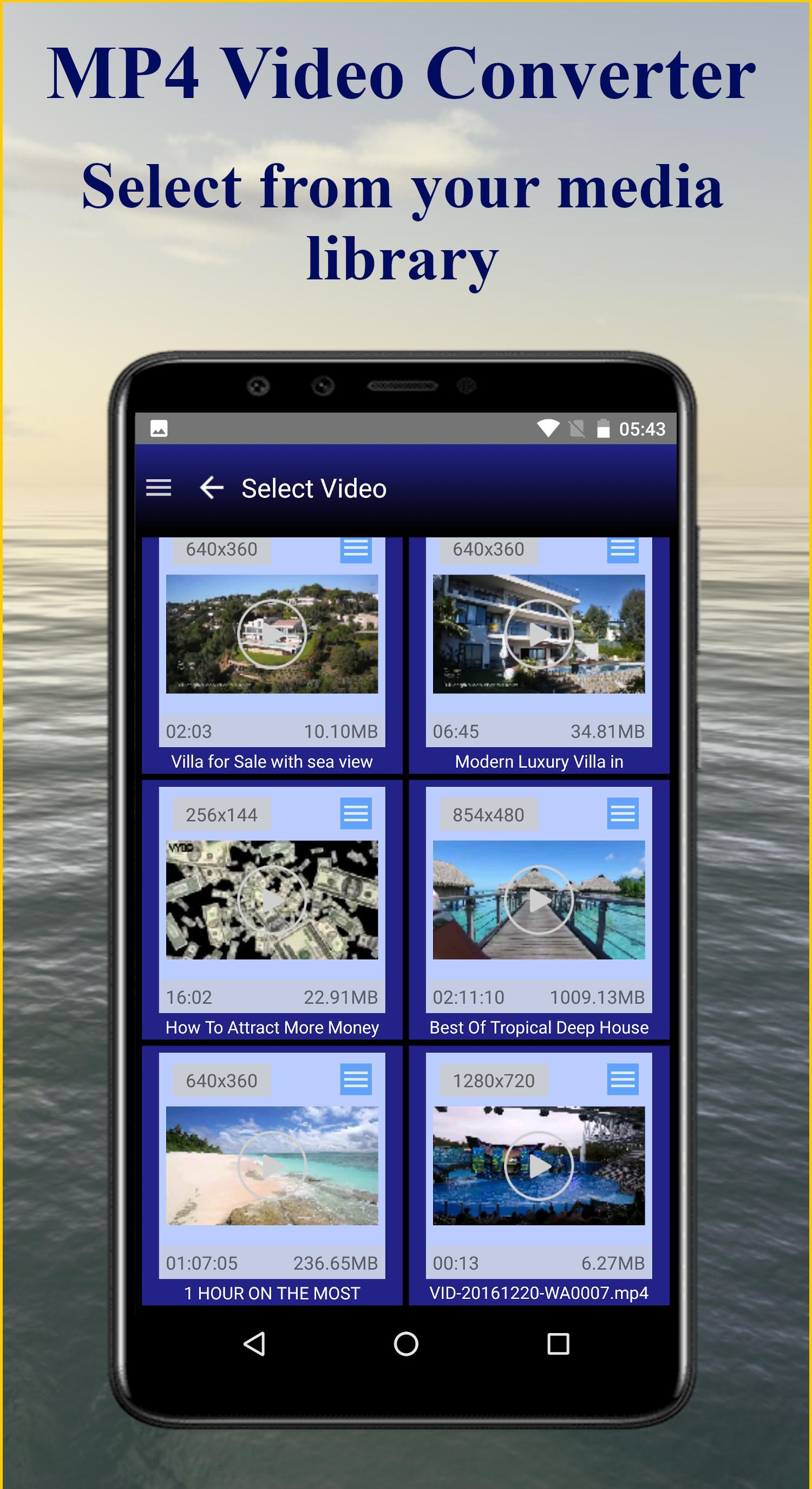 Mp4 Video Converter for Android - APK Download