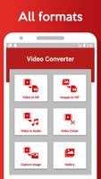 Video Converter: Video to MP3, GIF, Video Cutter Plakat