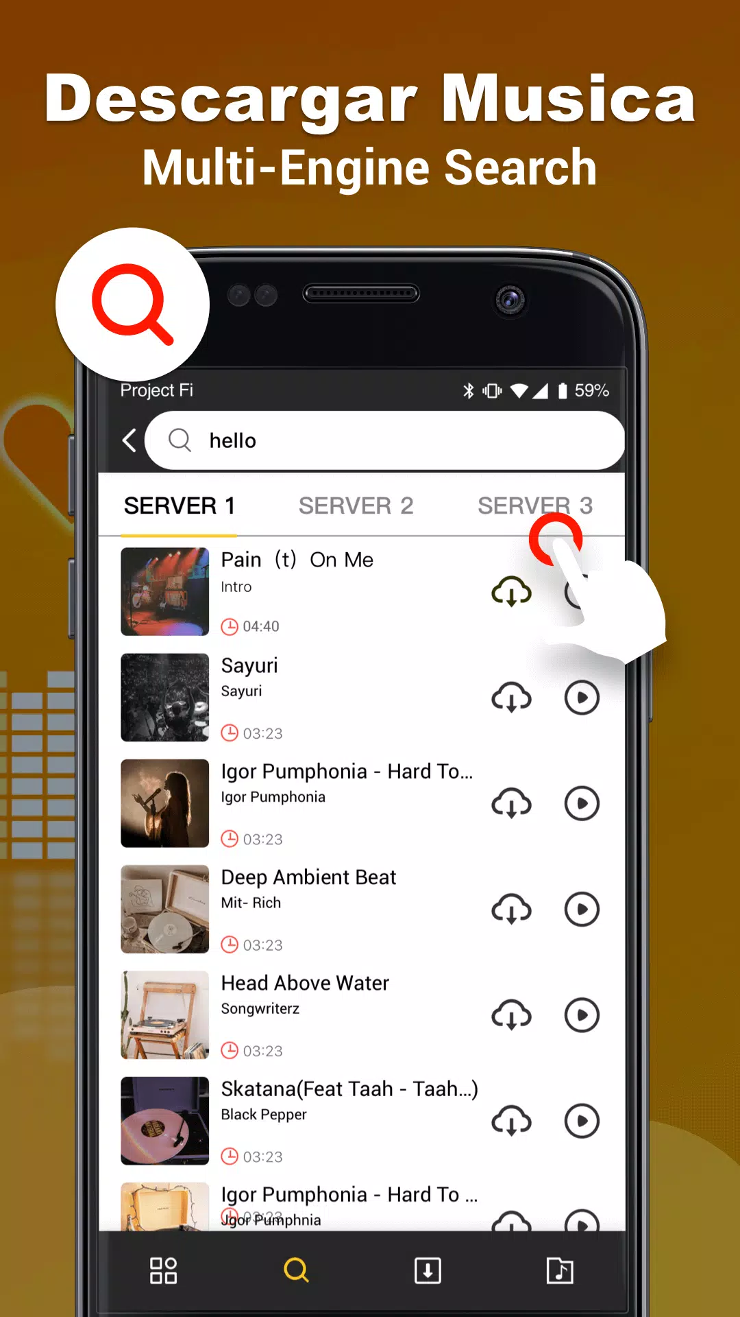 Como baixar músicas e ouvir offline no celular com o Mp3 Music