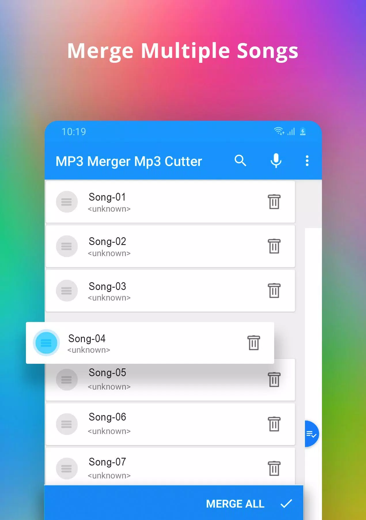 Coupeur MP3 et fusion APK pour Android Télécharger