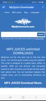 MP3Juices Downloader Affiche