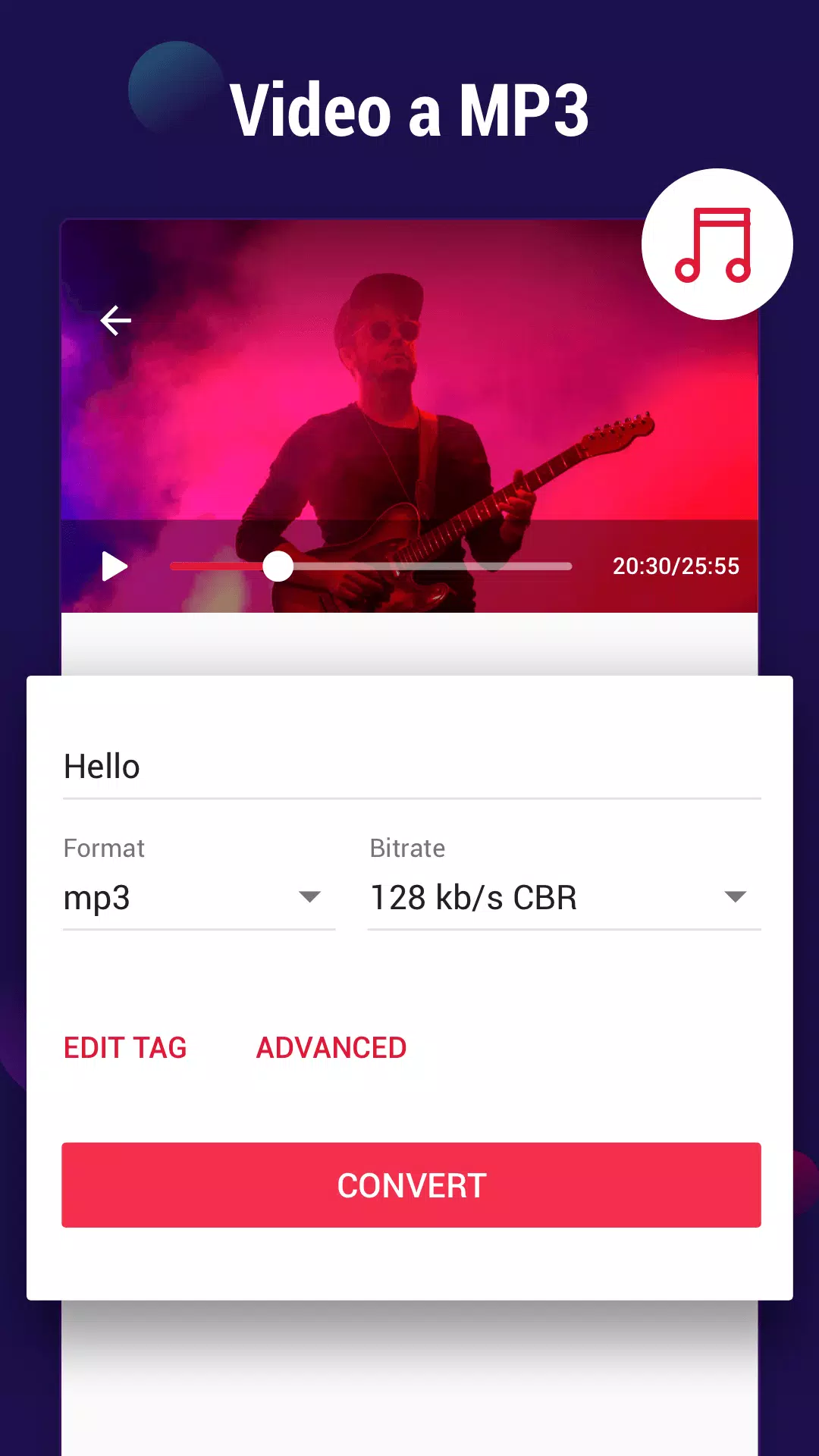 Convertidor MP3 - Mp4 to MP3 for Android - APK Download