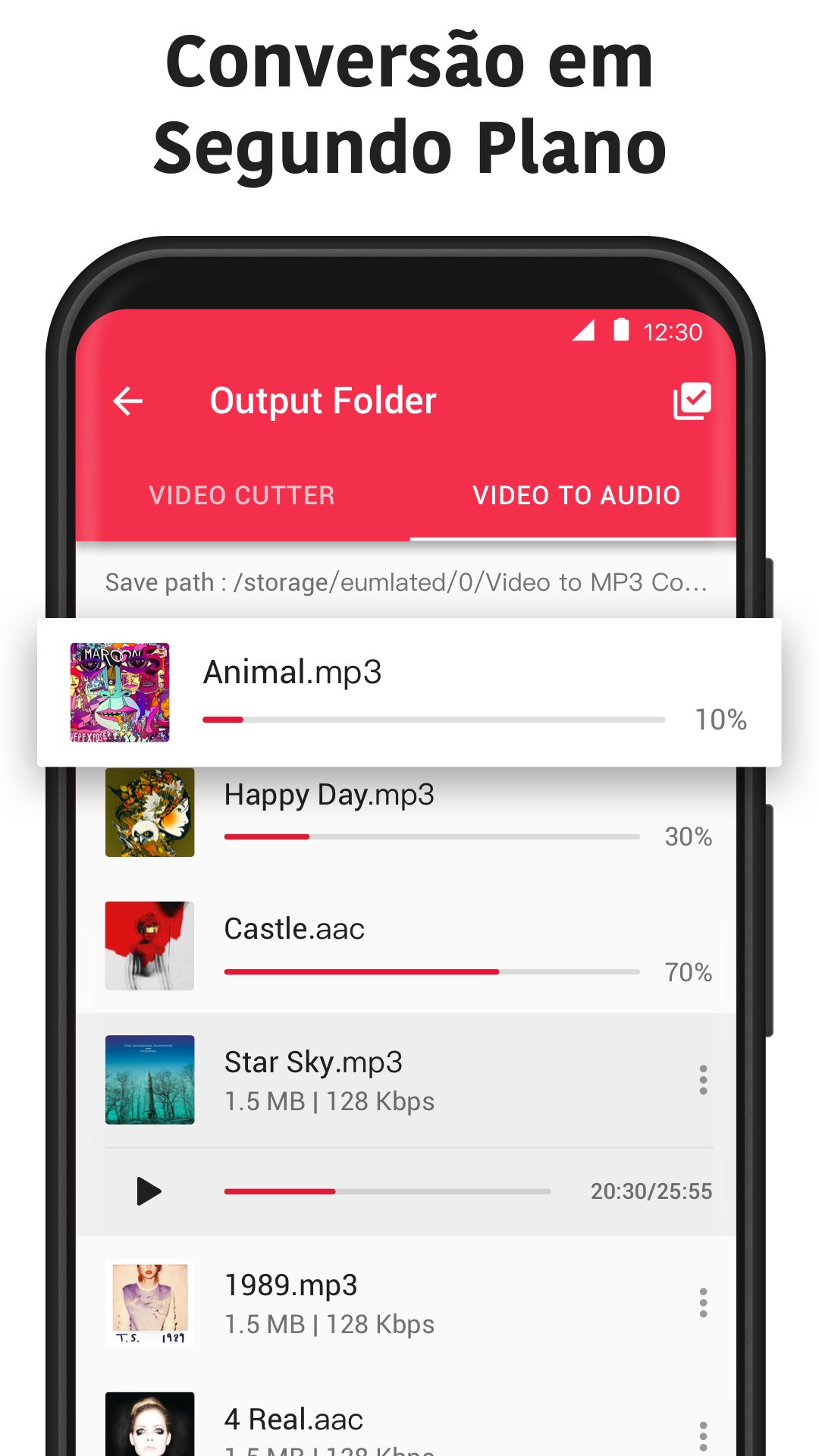 Conversor de MP3, Audio para Android APK Baixar